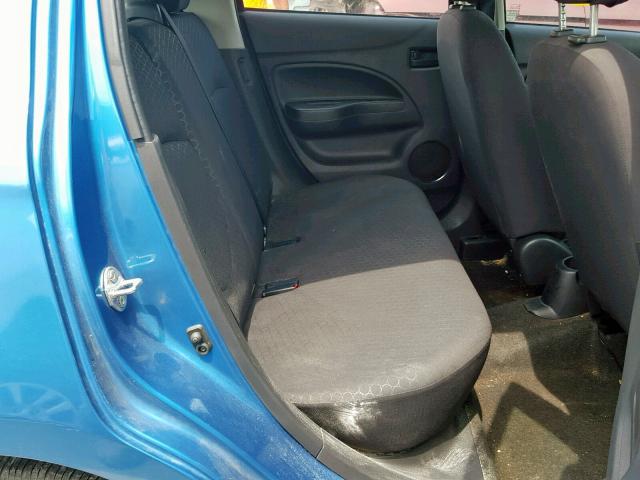 ML32A3HJ9FH048209 - 2015 MITSUBISHI MIRAGE DE BLUE photo 6