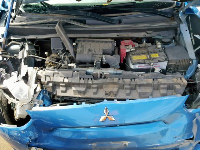 ML32A3HJ9FH048209 - 2015 MITSUBISHI MIRAGE DE BLUE photo 7