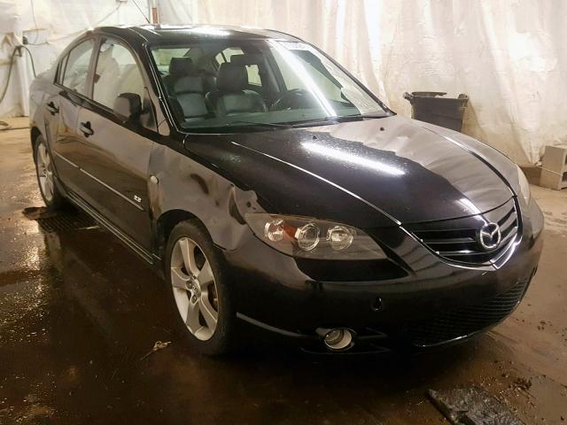 JM1BK323261535393 - 2006 MAZDA 3 S BLACK photo 1