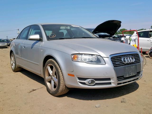 WAUDH78E67A119997 - 2007 AUDI A4 3.2 QUA SILVER photo 1