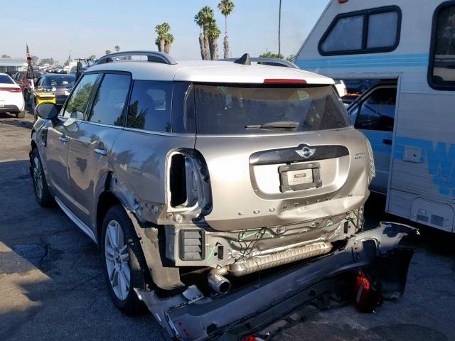 WMZYS7C37J3E09045 - 2018 MINI COOPER COU GRAY photo 3