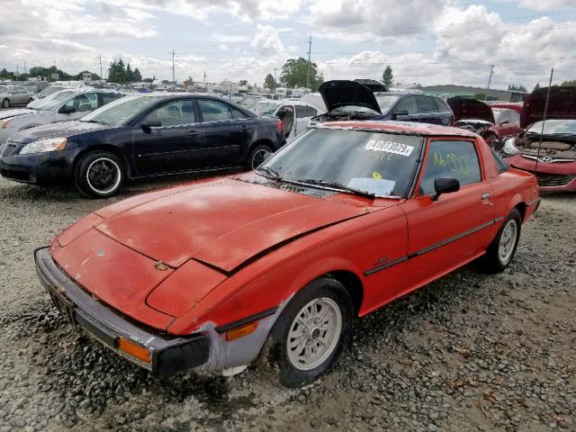 SA22C550914 - 1979 MAZDA RX7 RED photo 2