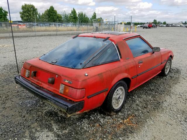 SA22C550914 - 1979 MAZDA RX7 RED photo 4