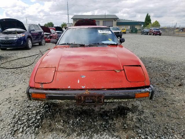 SA22C550914 - 1979 MAZDA RX7 RED photo 9