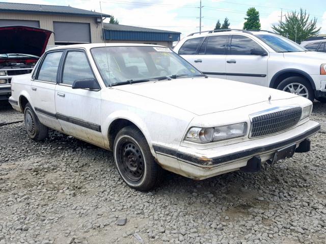 3G4AG54N3NS630495 - 1992 BUICK CENTURY SP WHITE photo 1