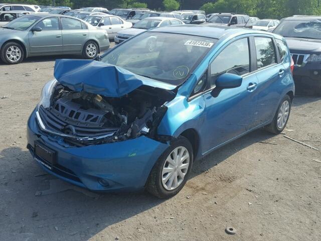 3N1CE2CP2FL371324 - 2015 NISSAN VERSA NOTE BLUE photo 2