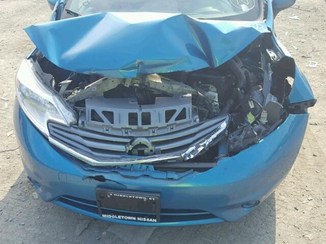 3N1CE2CP2FL371324 - 2015 NISSAN VERSA NOTE BLUE photo 7