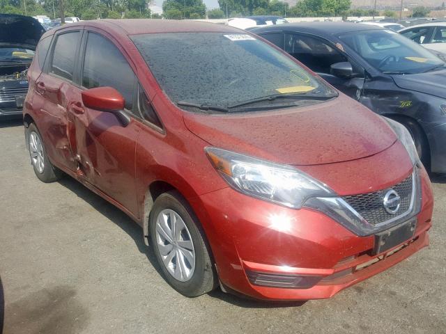 3N1CE2CP4JL361516 - 2018 NISSAN VERSA NOTE RED photo 1