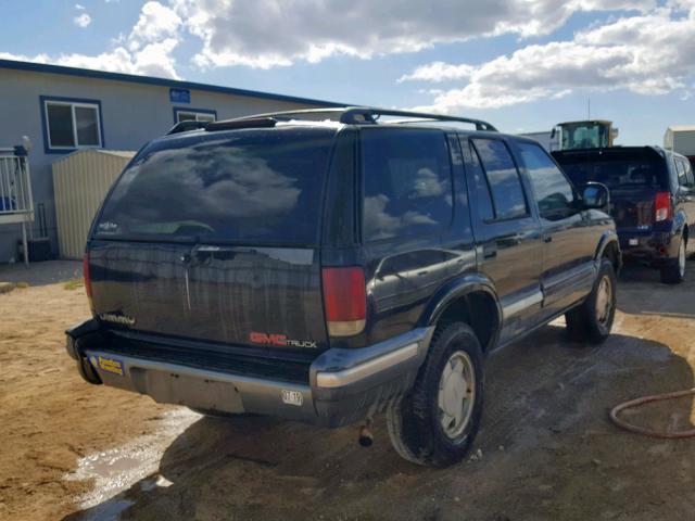 1GKCS13W5S2557625 - 1995 GMC JIMMY BLACK photo 4