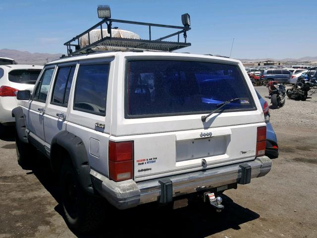 1J4FJ58L8KL433919 - 1989 JEEP CHEROKEE L WHITE photo 3