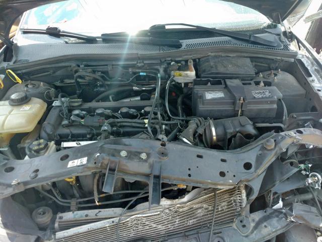 1FAFP34N67W351392 - 2007 FORD FOCUS ZX4 GRAY photo 7