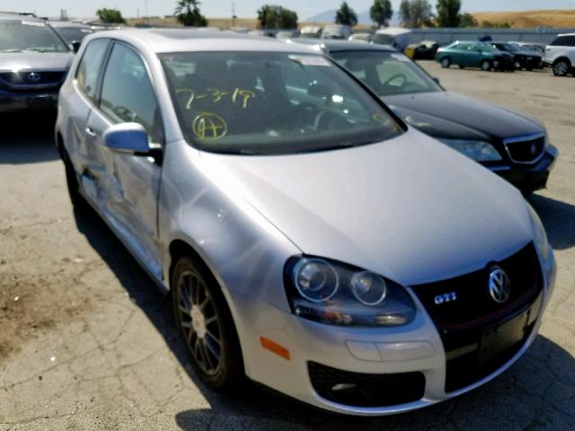 WVWFV71K17W064866 - 2007 VOLKSWAGEN NEW GTI FA SILVER photo 1