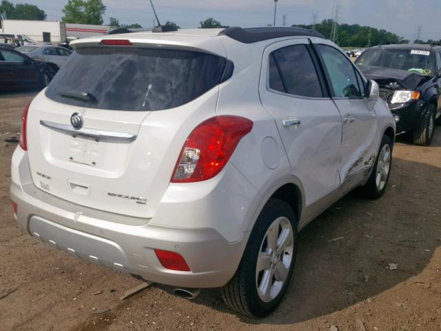 KL4CJHSB7FB115824 - 2015 BUICK ENCORE PRE WHITE photo 4