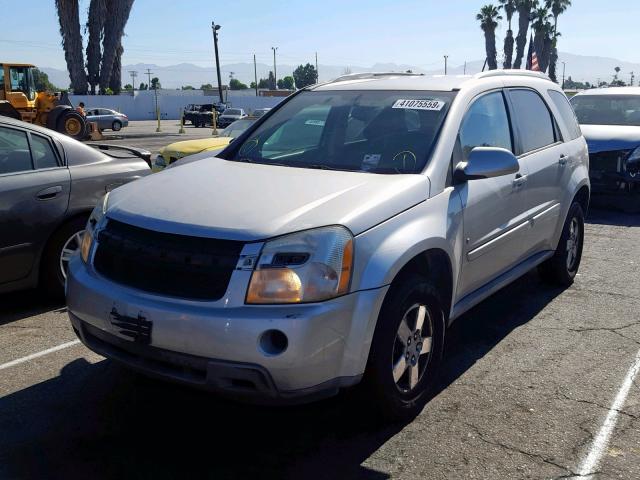 2CNDL33F886064263 - 2008 CHEVROLET EQUINOX LT SILVER photo 2