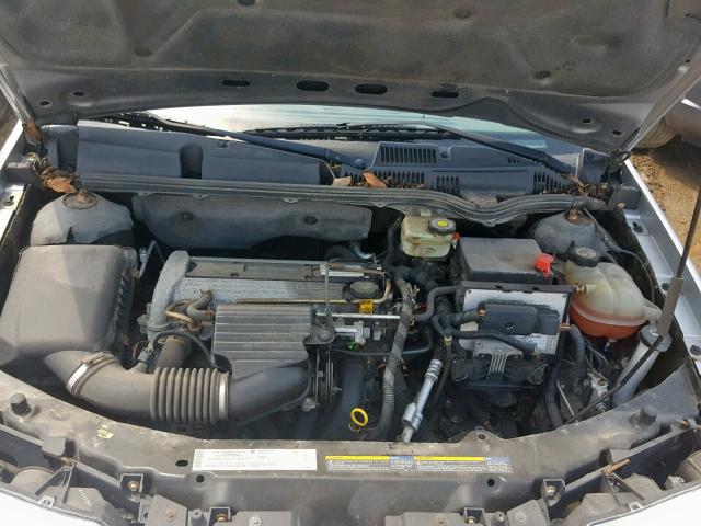 1G8AJ52FX4Z174010 - 2004 SATURN ION LEVEL SILVER photo 7