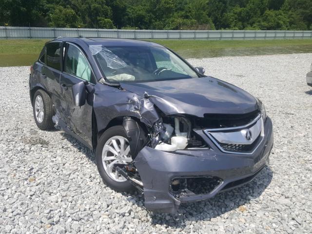 5J8TB3H3XHL013843 - 2017 ACURA RDX GRAY photo 1