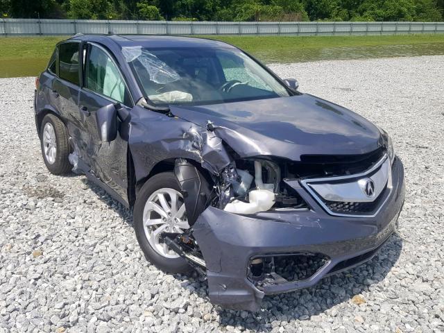 5J8TB3H3XHL013843 - 2017 ACURA RDX GRAY photo 9