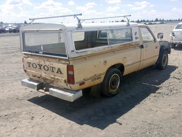 RN42087086 - 1980 TOYOTA PICKUP YELLOW photo 4