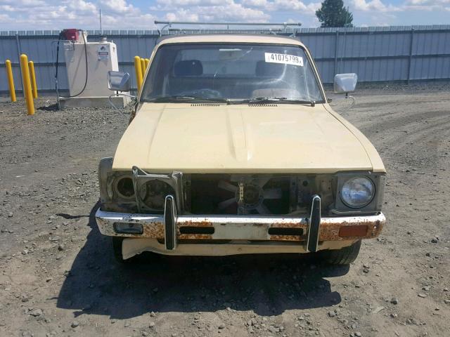 RN42087086 - 1980 TOYOTA PICKUP YELLOW photo 9