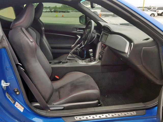 JF1ZCAC16D1608619 - 2013 SUBARU BRZ 2.0 LI BLUE photo 5