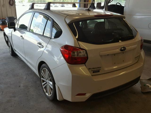 JF1GPAE67EH220120 - 2014 SUBARU IMPREZA PR WHITE photo 3