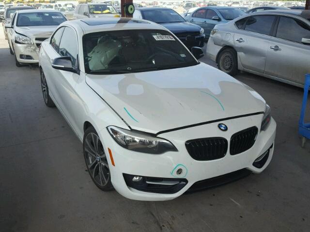 WBA1F5C54EV255927 - 2014 BMW 228 I WHITE photo 1