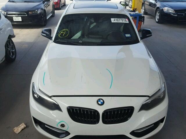 WBA1F5C54EV255927 - 2014 BMW 228 I WHITE photo 7