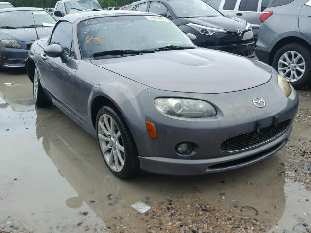 JM1NC26F580155465 - 2008 MAZDA MX-5 MIATA GRAY photo 1