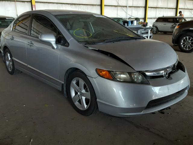 1HGFA16868L021490 - 2008 HONDA CIVIC EX SILVER photo 1