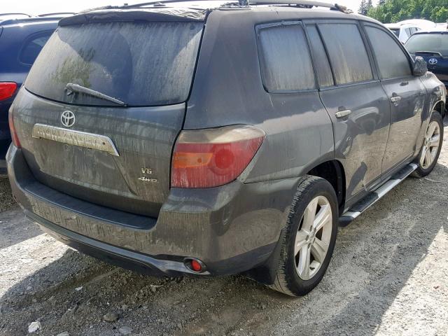 JTEES42A292138486 - 2009 TOYOTA HIGHLANDER GRAY photo 4