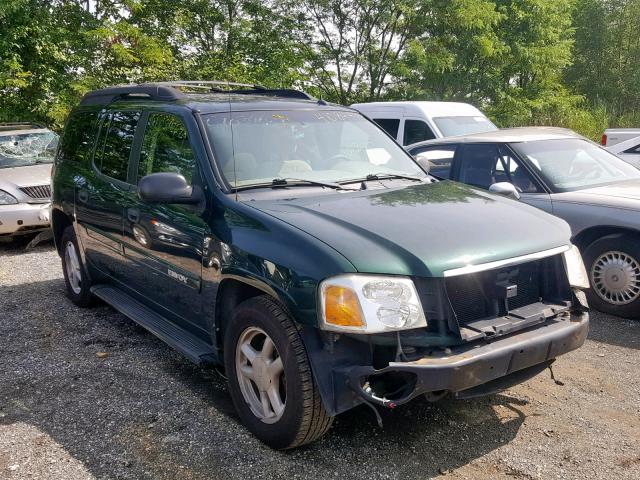 1GKET16S146154400 - 2004 GMC ENVOY XL GREEN photo 1