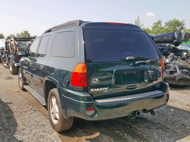 1GKET16S146154400 - 2004 GMC ENVOY XL GREEN photo 3