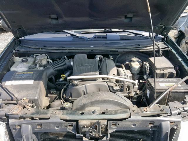 1GKET16S146154400 - 2004 GMC ENVOY XL GREEN photo 7