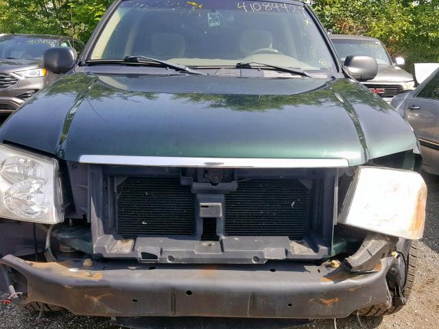 1GKET16S146154400 - 2004 GMC ENVOY XL GREEN photo 9