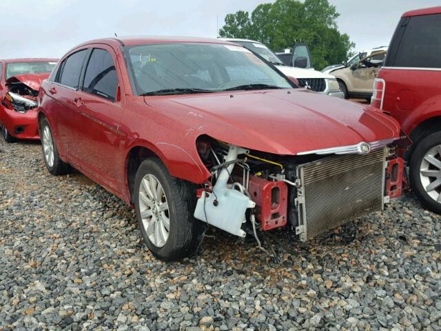 1C3CC5FB2AN133619 - 2010 CHRYSLER SEBRING LI RED photo 1