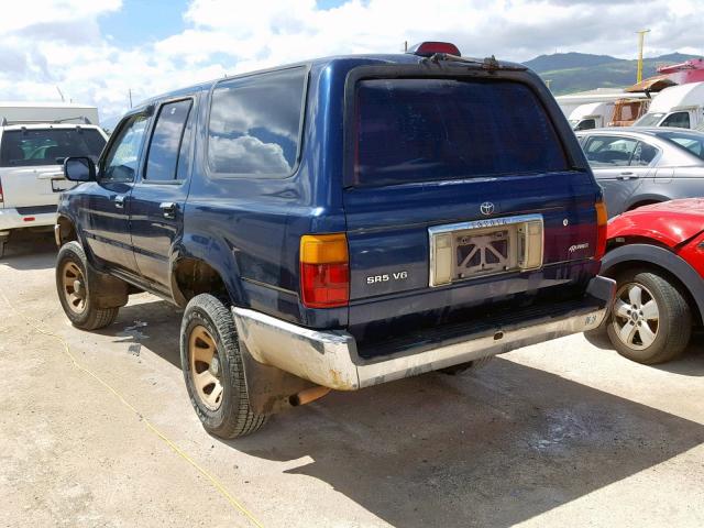 JT3VN29V2R0031897 - 1994 TOYOTA 4RUNNER VN BLUE photo 3