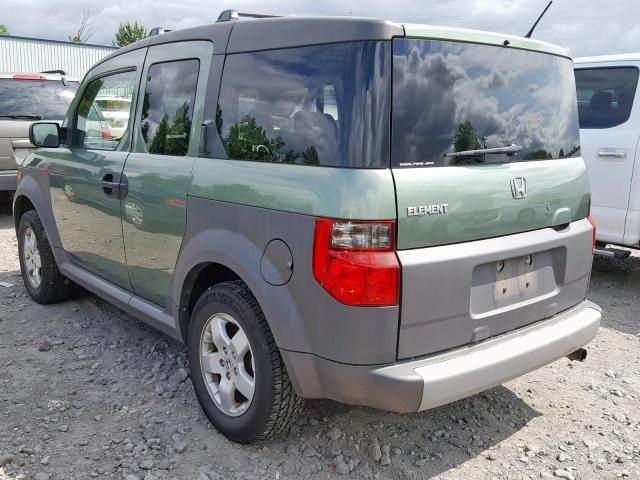 5J6YH28605L020586 - 2005 HONDA ELEMENT EX GREEN photo 3