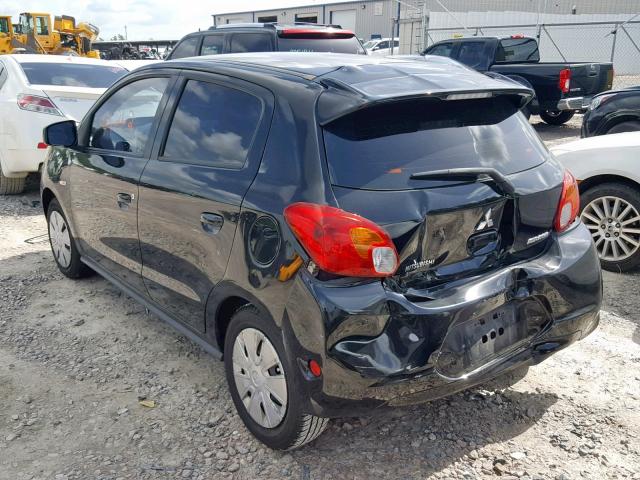 ML32A3HJ0EH013802 - 2014 MITSUBISHI MIRAGE DE BLACK photo 3