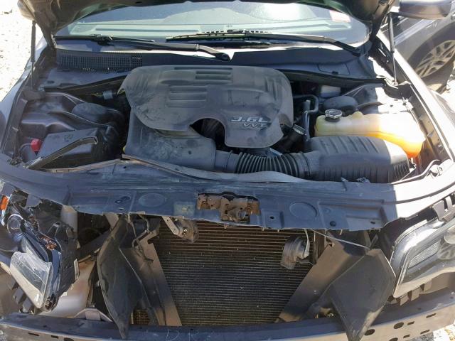 2C3CCAGG7EH342078 - 2014 CHRYSLER 300 S GRAY photo 7