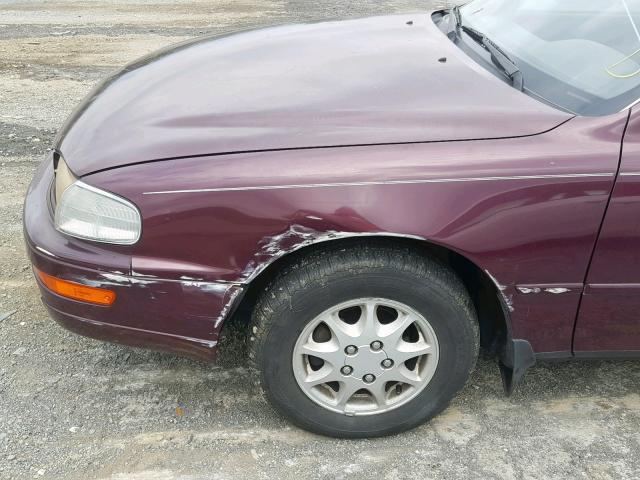 JT2SK13E4N0064364 - 1992 TOYOTA CAMRY XLE MAROON photo 9