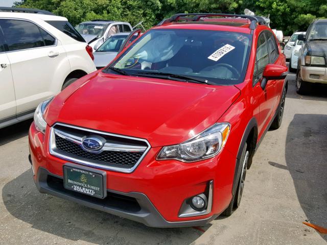 JF2GPABC7G8307766 - 2016 SUBARU CROSSTREK RED photo 2