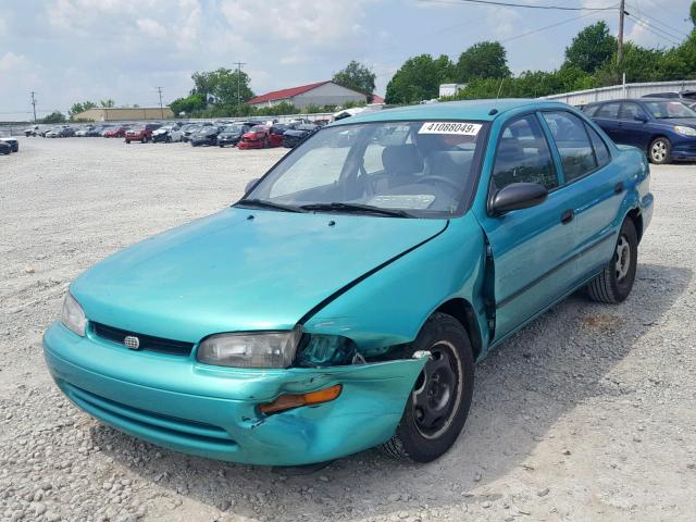 1Y1SK5365RZ089908 - 1994 GEO PRIZM BASE 绿色 照片 2