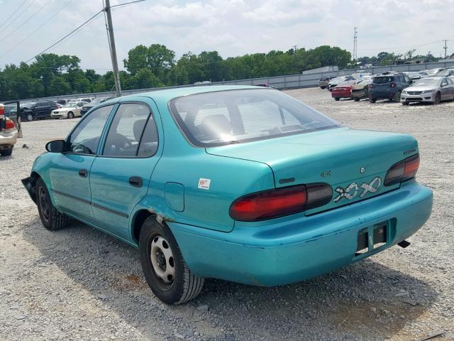 1Y1SK5365RZ089908 - 1994 GEO PRIZM BASE 绿色 照片 3