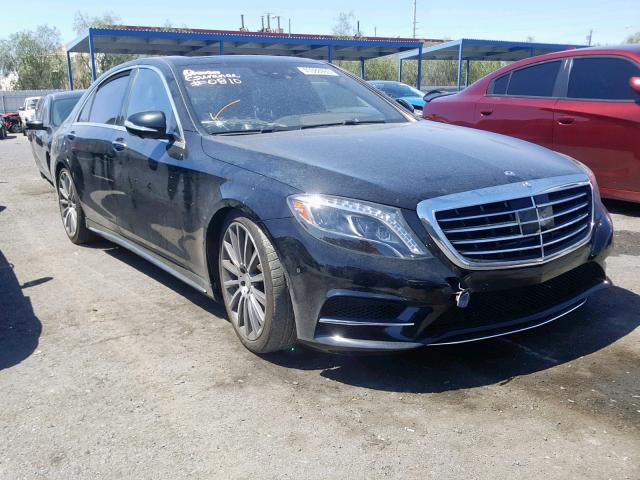 WDDUG8CB5FA142314 - 2015 MERCEDES-BENZ S 550 BLACK photo 1