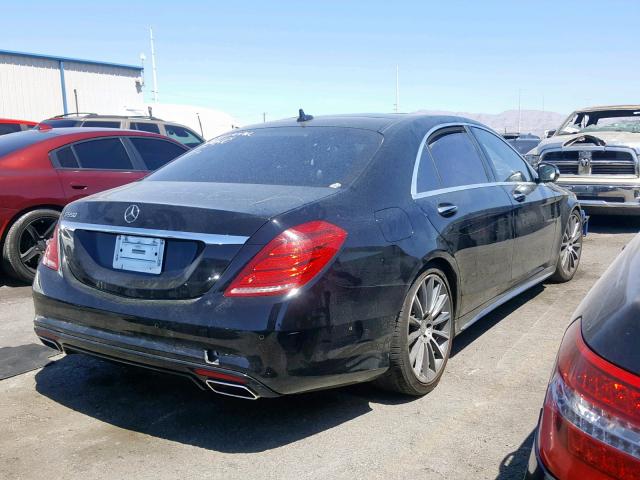 WDDUG8CB5FA142314 - 2015 MERCEDES-BENZ S 550 BLACK photo 4