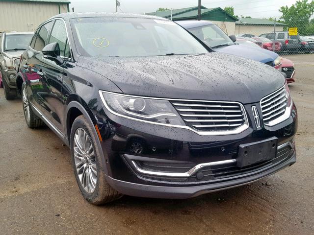 2LMPJ8LR1JBL41752 - 2018 LINCOLN MKX RESERV BLACK photo 1