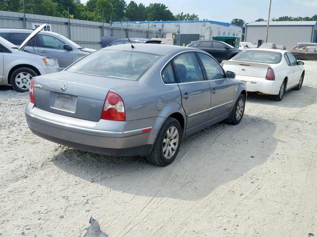 WVWPD63B72P342462 - 2002 VOLKSWAGEN PASSAT GLS SILVER photo 4