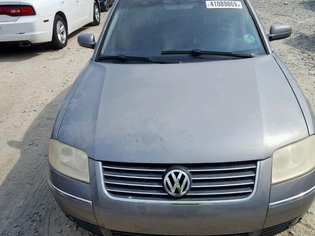 WVWPD63B72P342462 - 2002 VOLKSWAGEN PASSAT GLS SILVER photo 7