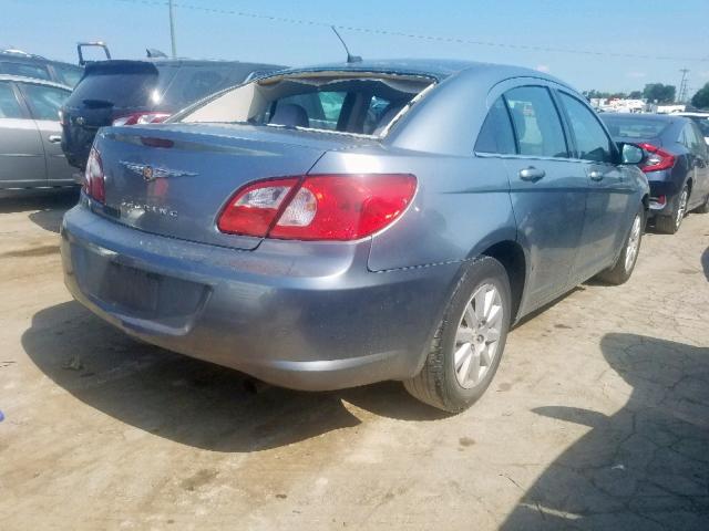 1C3LC46R98N195875 - 2008 CHRYSLER SEBRING LX GRAY photo 4