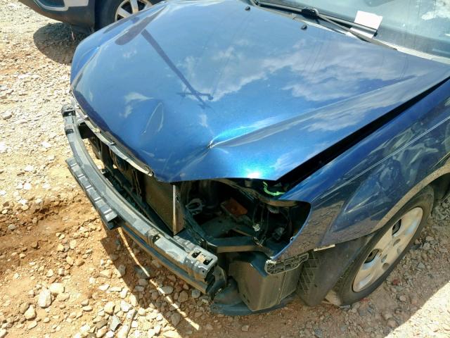 KNAFE121385559481 - 2008 KIA SPECTRA EX BLUE photo 9